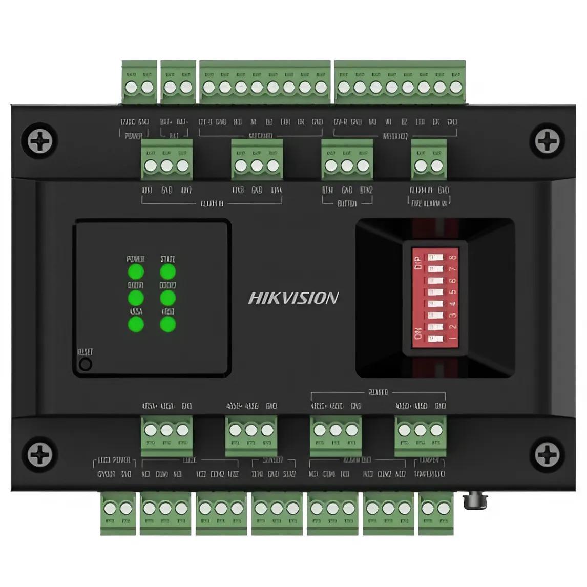 Контроллер для двух дверей Hikvision DS-K2M002X модуль расширения с поддержкой RS-485 и Wiegand 50 Вт (623313)