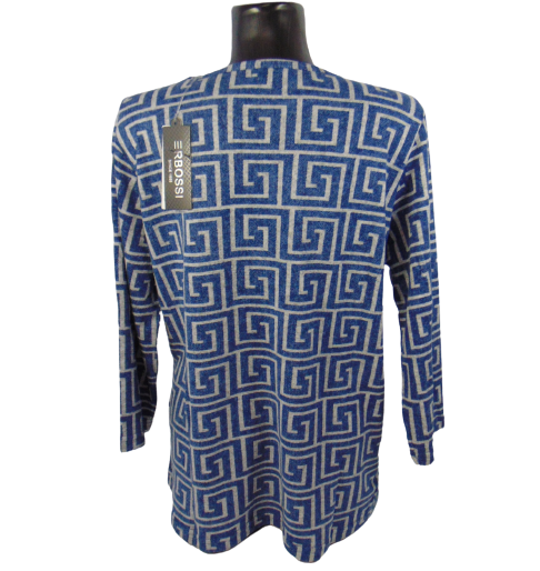 Джемпер жіночий Rbossi 1133 2XL-3XL Синій (1790392079) - фото 2