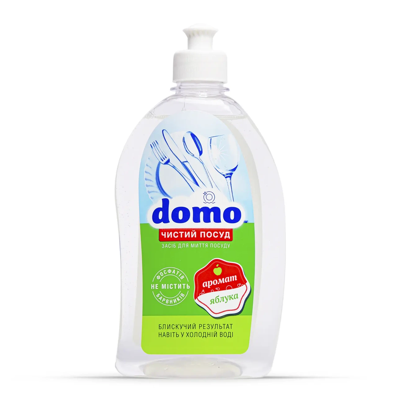 Средство для мытья посуды Domo Яблоко 500 мл Средство для мытья посуды Domo Яблоко 500 мл