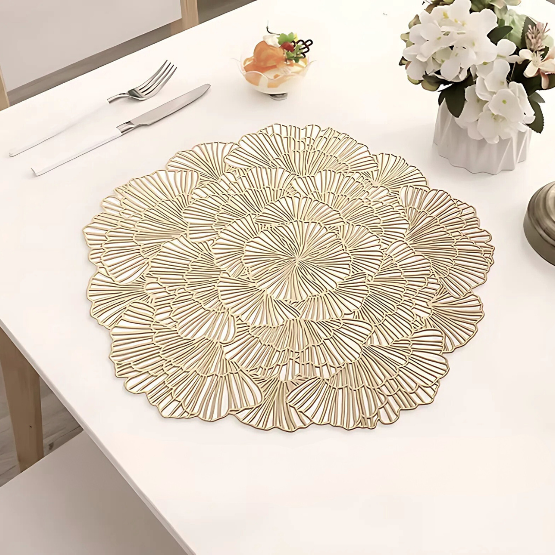 Салфетка сервировочная под горячее 2 шт. Золотистый (C052_gold) - фото 4 Салфетка сервировочная под горячее 2 шт. Золотистый (C052_gold) - фото 4