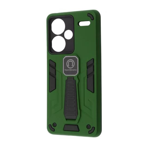 Чехол PRC Armor Magnetic для телефона Xiaomi Redmi Note 13 Pro+ dark green (558430039) - фото 1