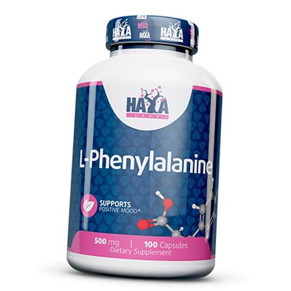 Фенилаланин Haya L-Phenylalanine 500 100 капс. (27405021)