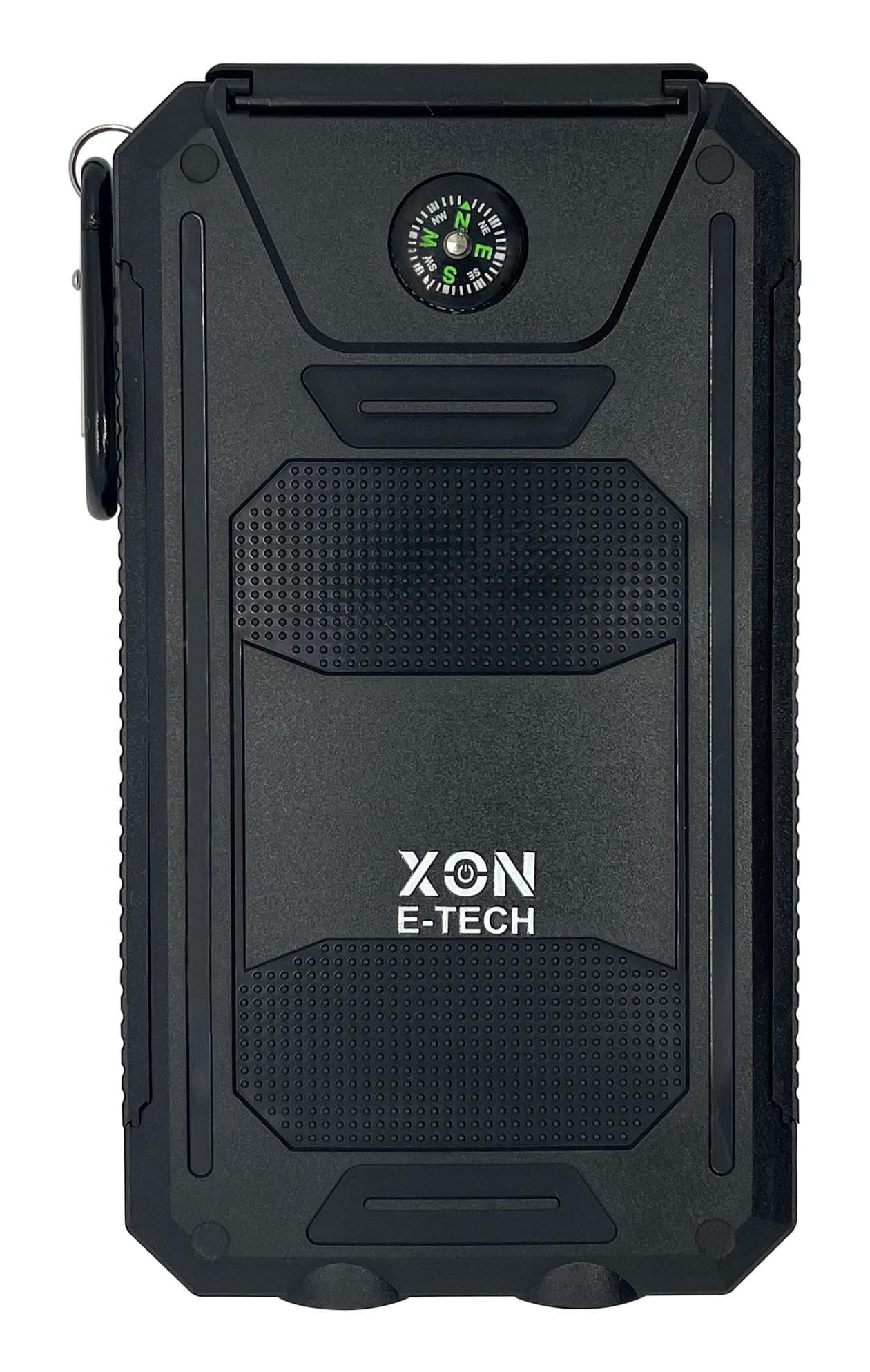Повербанк XON PowerBank SolarCharge TC1S 10000 mAh Black (5060948063258)