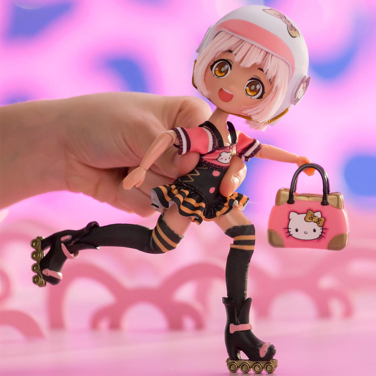 Игровой набор Hello Kitty 4SF Manga Dolls Золотая Роллер Дева (2733698152) - фото 5