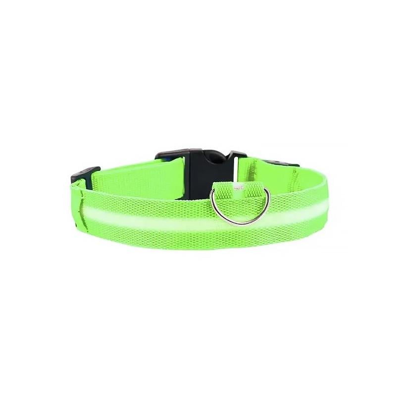 Ошейник светодиодный Lesko XS Green (2085743990) Ошейник светодиодный Lesko XS Green (2085743990)