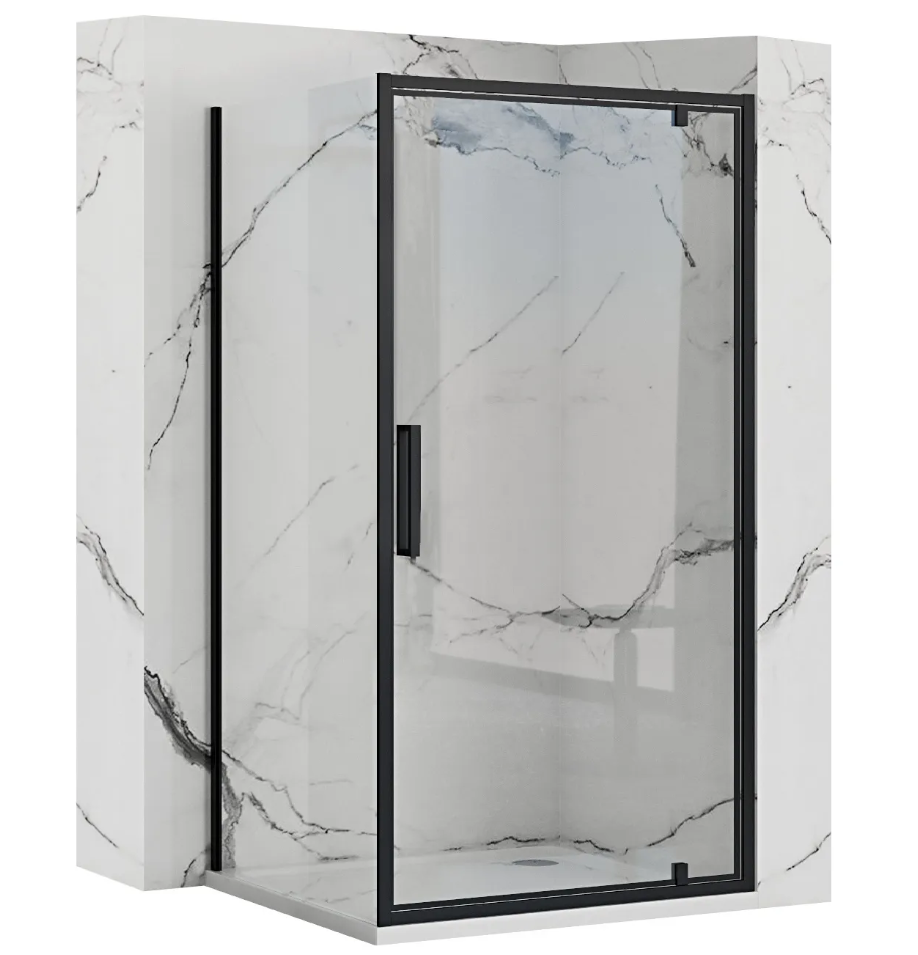 Душевая кабина REA RAPID SWING REA-K6422/REA-K6407 70x90x195 см Черный (133662)