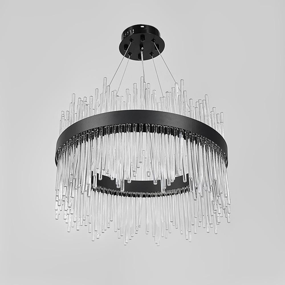 Люстра роскошная COLISEUM BLACK Ø 50 см Черный (J881-500 BK)