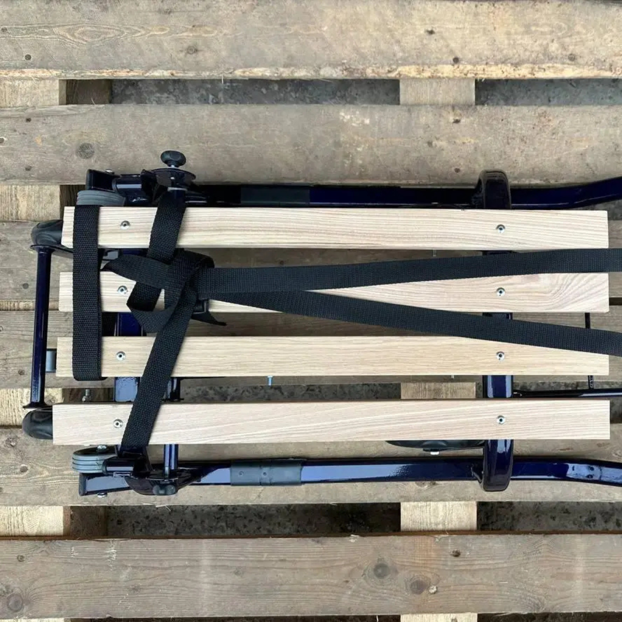 Санки-трансформер детские с колесами Патриот LUX 2026 Синий - фото 9