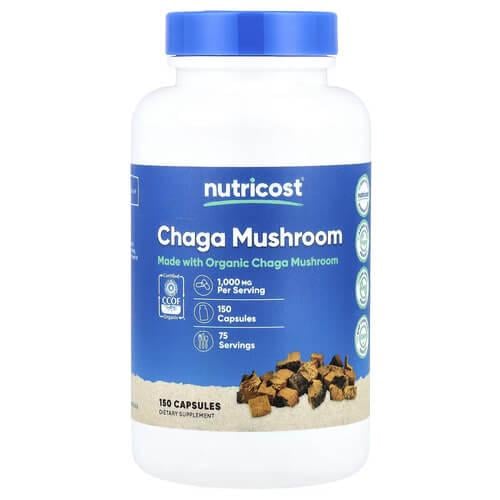 Чага Nutricost Chaga Mushroom 150 Capsules (NCS-67044)