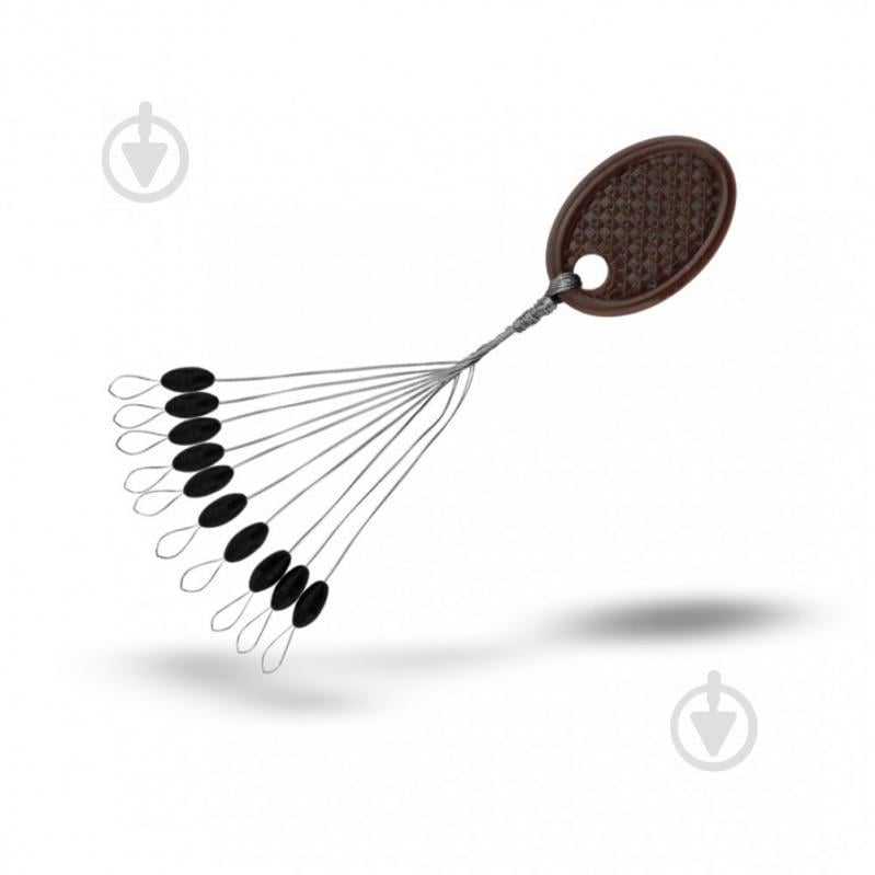 Стопор Gurza Olive Rubber Stopper Bk SSS/9 шт