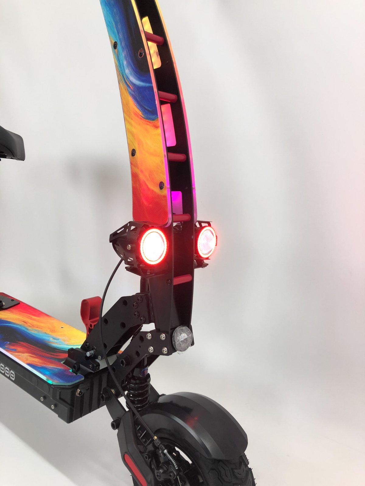 Електросамокат TESLA 24000 з сидінням 2000 W 48 V 24 Ah NFC ключ (23469694) - фото 6 Електросамокат TESLA 24000 з сидінням 2000 W 48 V 24 Ah NFC ключ (23469694) - фото 6