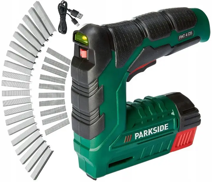 Степлер аккумуляторный Parkside PAT 4 D6 (4 В 2000 А·ч Германия)