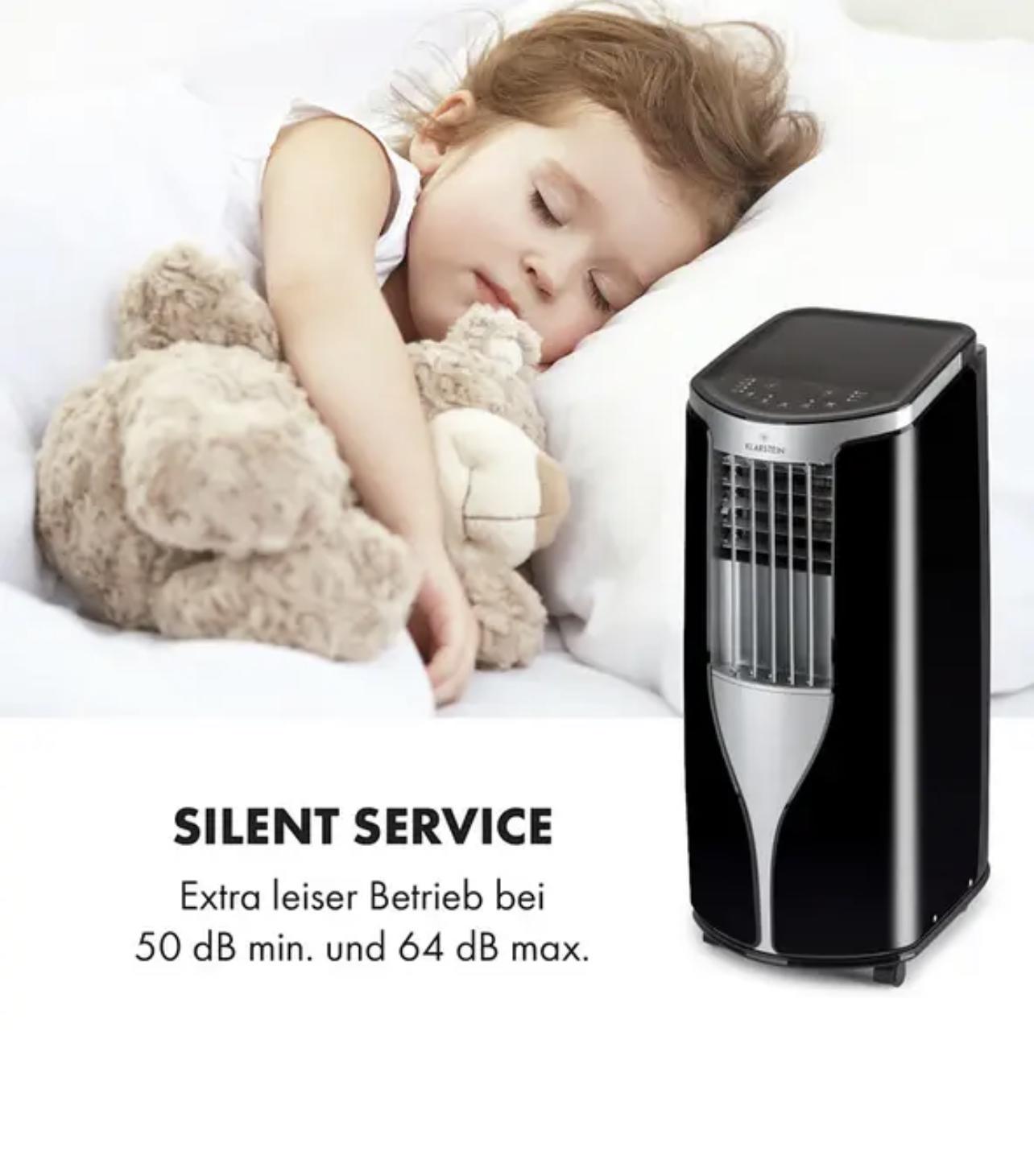 Кондиціонер мобільний KLARSTEIN Breeze 9000 BTU 4-ступінчастий вентилятор (10029705) - фото 8 Кондиціонер мобільний KLARSTEIN Breeze 9000 BTU 4-ступінчастий вентилятор (10029705) - фото 8