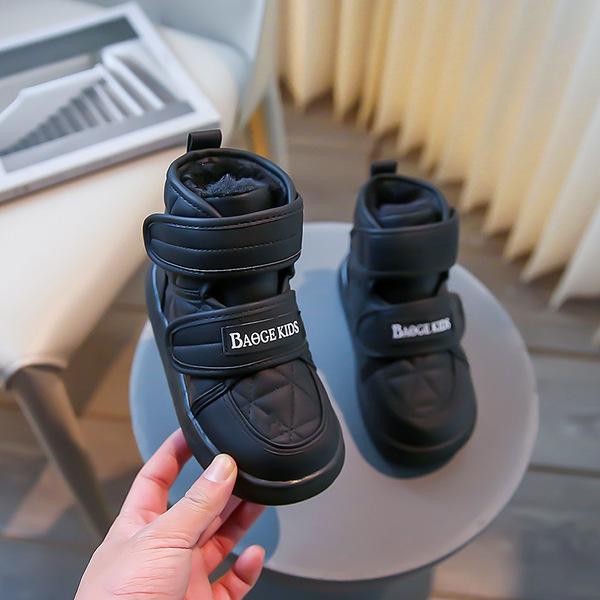 Ботинки детские с экомехом и липучками р. 32 Черный (MH00004-3) - фото 4 Ботинки детские с экомехом и липучками р. 32 Черный (MH00004-3) - фото 4