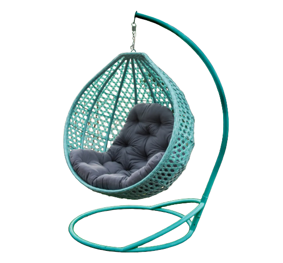 Кресло-кокон подвесное Kompred Колибри Голубой (uk030/5)