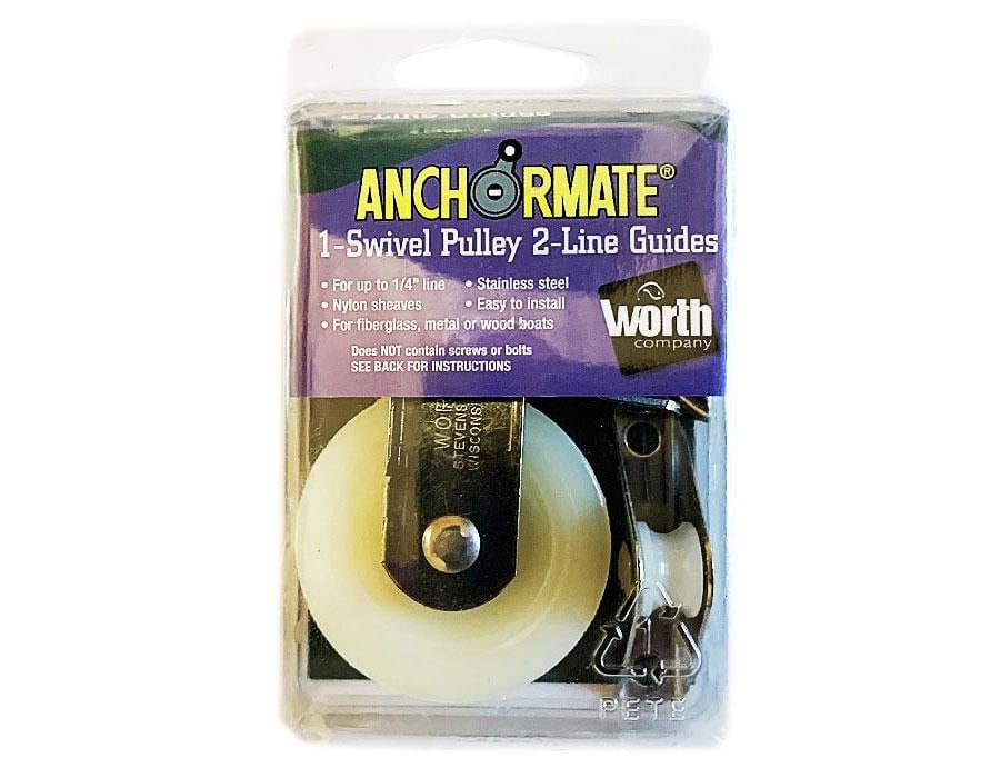 Комплект шкива Worth Anchormate Pulley and Line Guide Kit (10597)