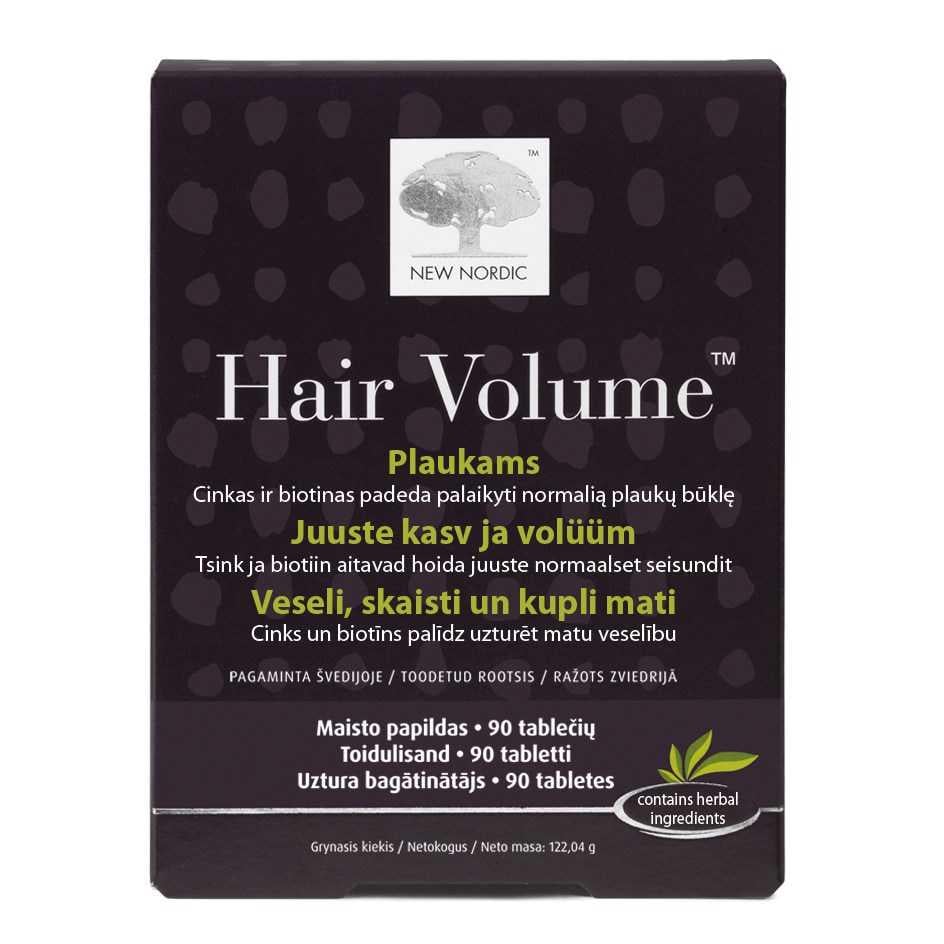 Комплекс для роста и объема волос New Nordic Hair Volume №90 (NN-90)