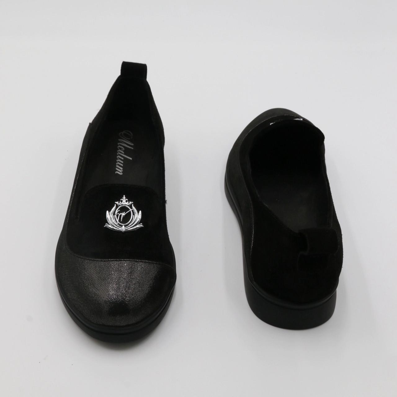 Туфли женские Medium кожа/замша р. 37 (1268 с) - фото 6