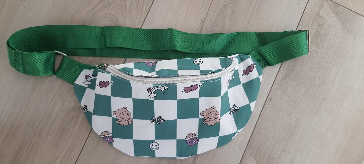 Бананка дитяча смайлик Зелений (2185599818)