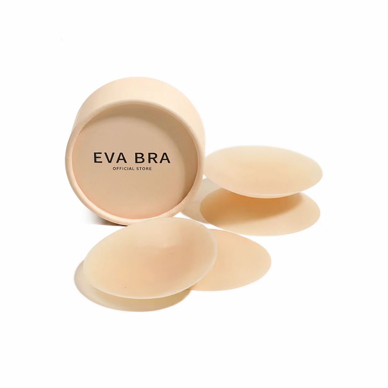 Накладки на соски силіконові Eva Bra 2 пари Бежевий (3072797476)