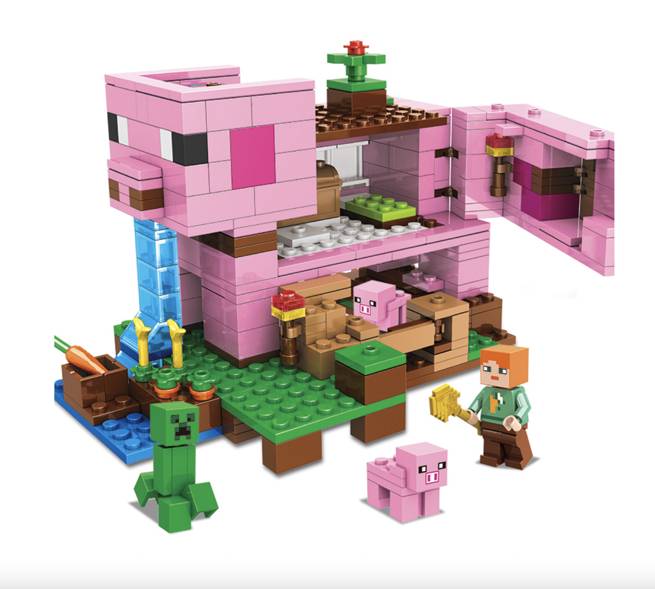 Конструктор My World Будинок-свиня 387 деталей (AA8004)