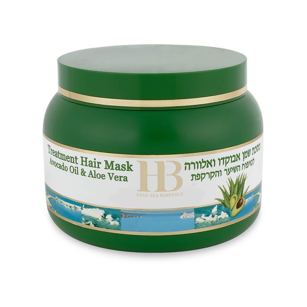 Маска для всех типов волос Health and Beauty оздоровительный с маслом авокадо и алоэ (7290011843786)