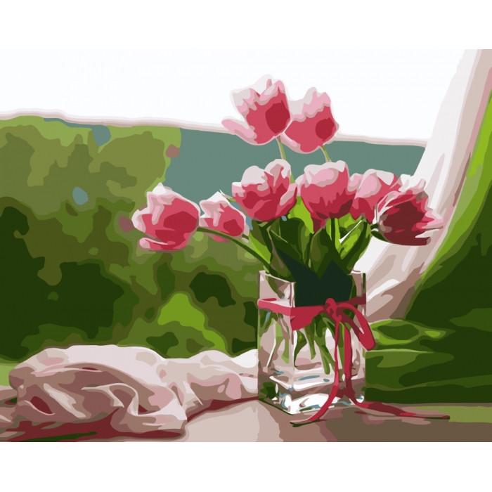 Картина по номерам Ідейка Идеальное утро 40х50 см (KHO2913)