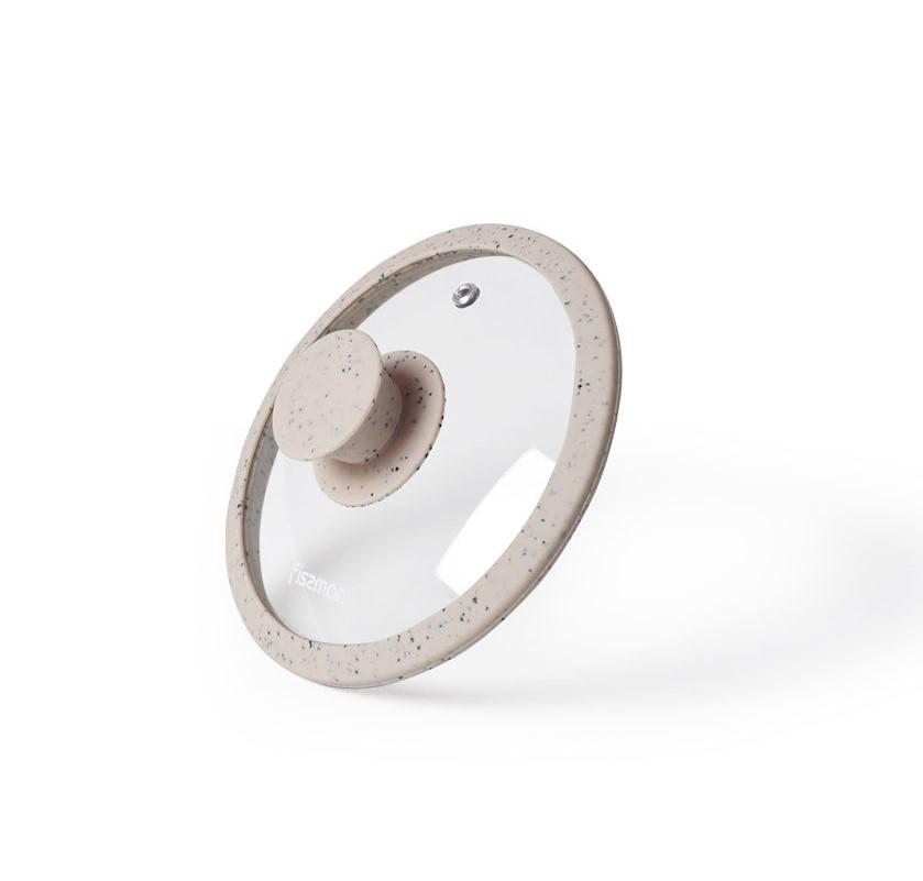 Крышка Fissman Arcades 16 см Бежевый (9993)