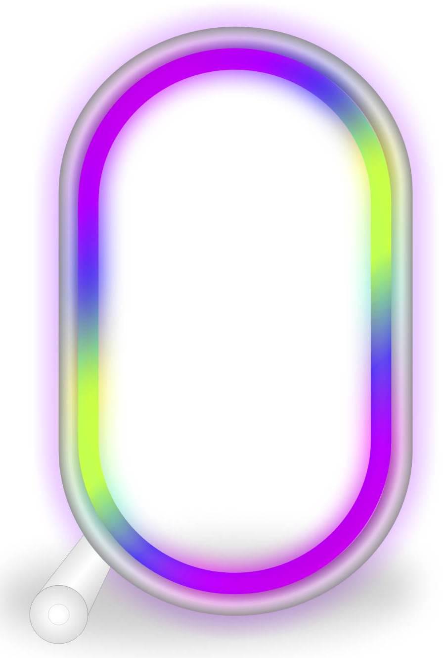 Лампа умная Tuya Smart RGB LED WiFi/Bluetooth овальная 2700-6500K Color/White (168098)