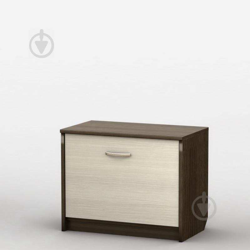 Тумба для обуви Тиса Мебель ТО-100 Венге Молочный