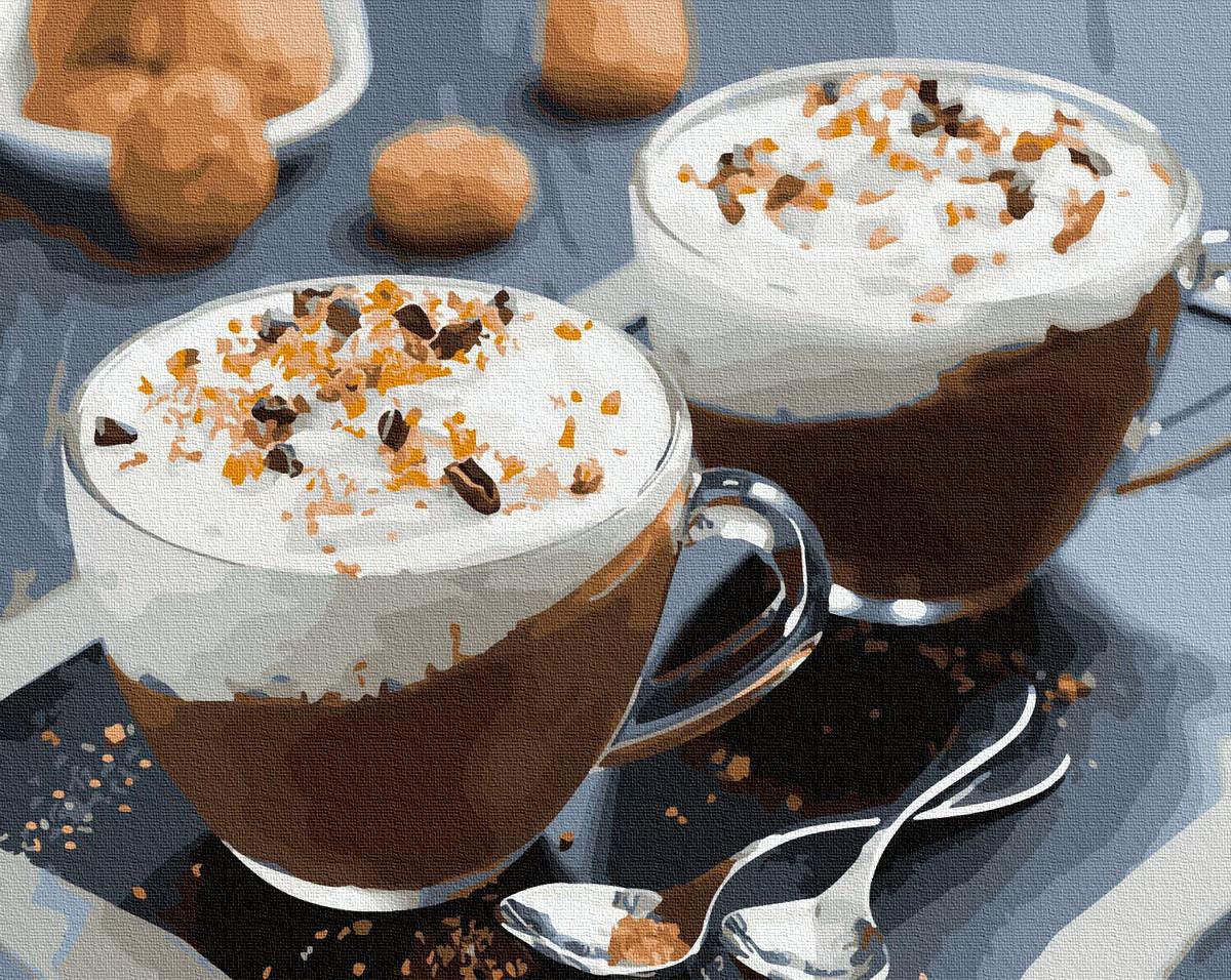 Картина по номерам Brushme Фраппучино с орехами 40х50 см (BK-GX34144)