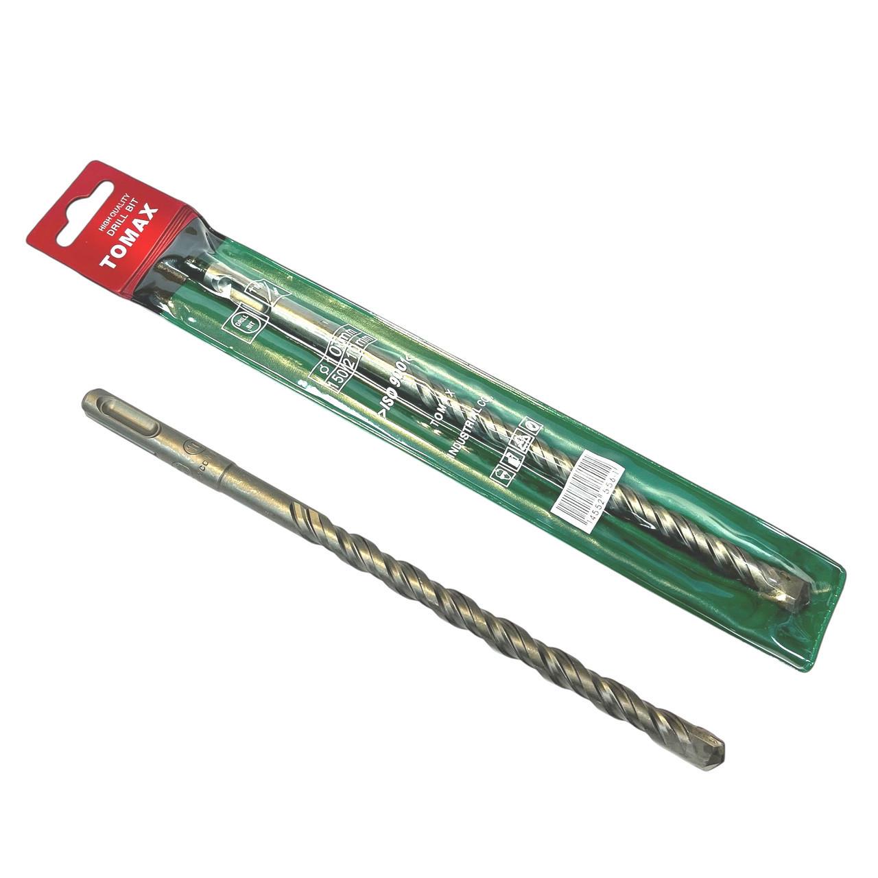 Бур по бетону TOMAX 10x210 мм SDS-plus (1415215266) - фото 4 Бур по бетону TOMAX 10x210 мм SDS-plus (1415215266) - фото 4