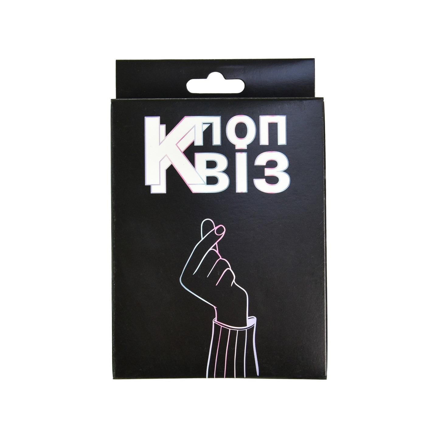 Настольная игра Strateg К-поп Квиз Разноцветный (SR-113-N-856)