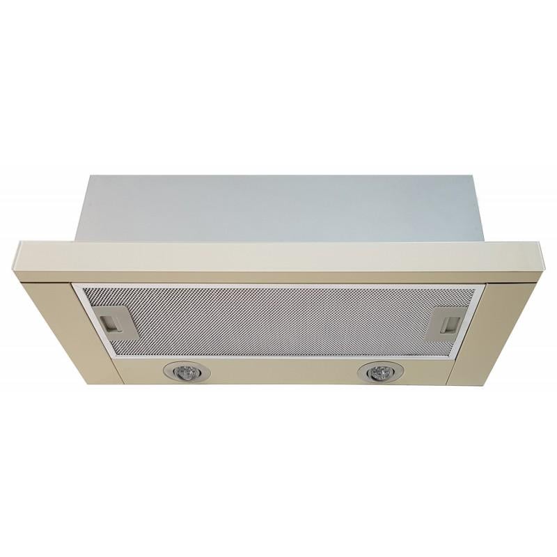 Вытяжка Luxor Fantom 1000 м3 F 60 Rustik Glass LED Pro из гофротруба Beige