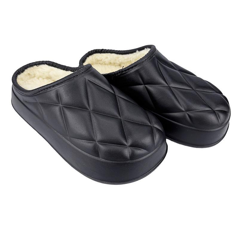 Галоши женские теплые 6002-3 p. 36-37 23-23,5 см Черный