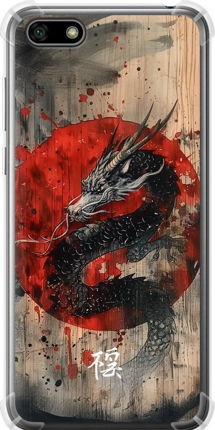 Чехол на Huawei Y5 2018 Восточный дух (6100sp-1500-42517)