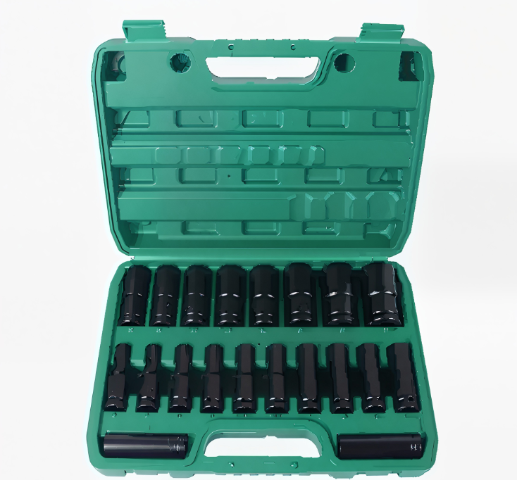 Набор ударных головок 20 шт. 1/2" метрический привод 8-32 мм (VEN-1439-СК-9/1)