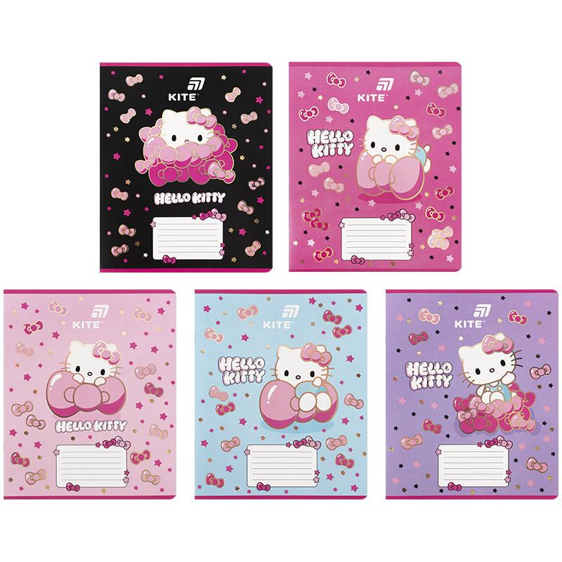 Набор школьных тетрадей KITE Hello Kitty клетка 18 л. 20 шт. (HK26-236-1В) Набор школьных тетрадей KITE Hello Kitty клетка 18 л. 20 шт. (HK26-236-1В)
