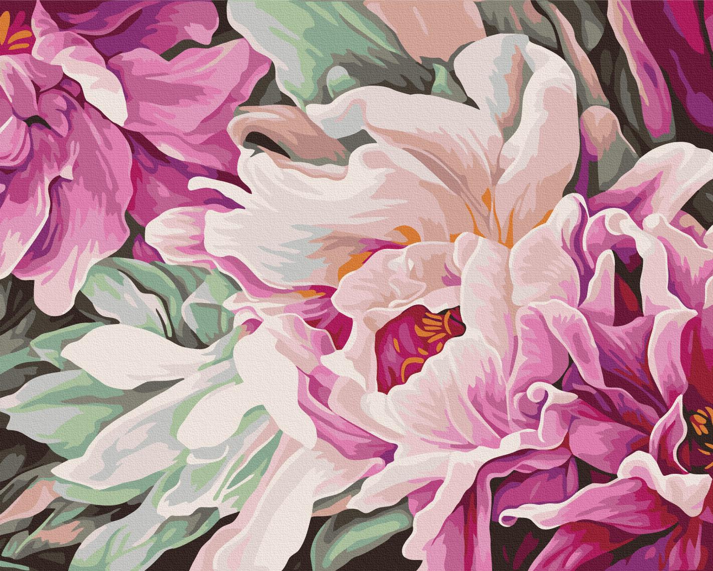 Картина по номерам Brushme В ритме цветов 40x50 см (BS54478)