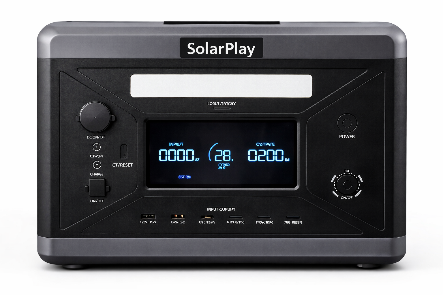 Зарядная станция SolarPlay Q2501 2400-4800W 2160Wh LiFePO4 европейские розетки