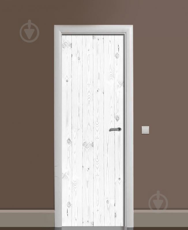 Наклейка на дверь Zatarga «Шлифованная доска» 650х2000 мм виниловая 3Д наклейка декор самоклеящаяся