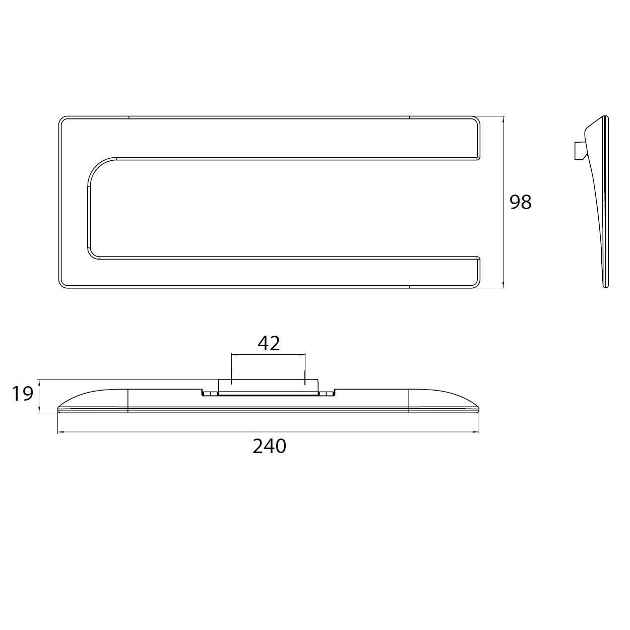 Тримач-кільце для рушників Emco Art 165500101 Хром (199932) - фото 2 Тримач-кільце для рушників Emco Art 165500101 Хром (199932) - фото 2