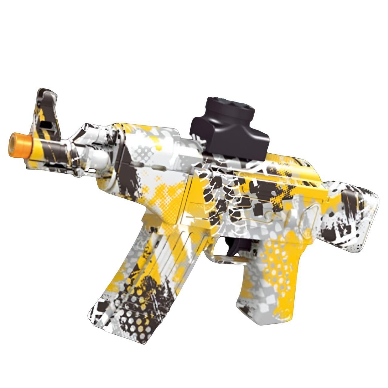 Автомат іграшковий стріляє орбізами USB-кабель/захисні окуляри 7,V Жовтий (YF 1718-1-03) Автомат іграшковий стріляє орбізами USB-кабель/захисні окуляри 7,V Жовтий (YF 1718-1-03)