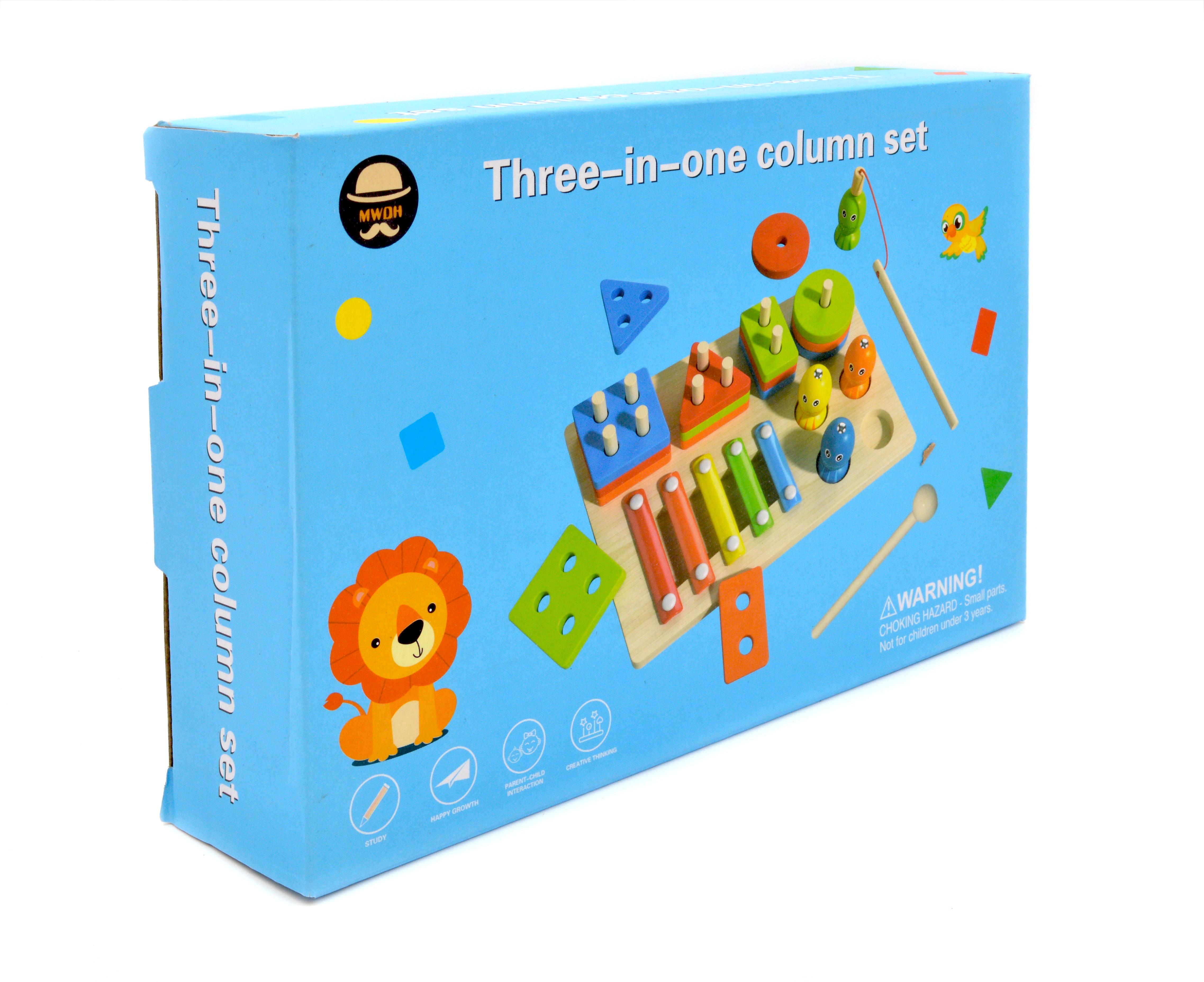 Дошка логічна дерев'яна сортер-пірамідка/ксилофон/риболовля/форми/кольори (74245) - фото 4 Дошка логічна дерев'яна сортер-пірамідка/ксилофон/риболовля/форми/кольори (74245) - фото 4