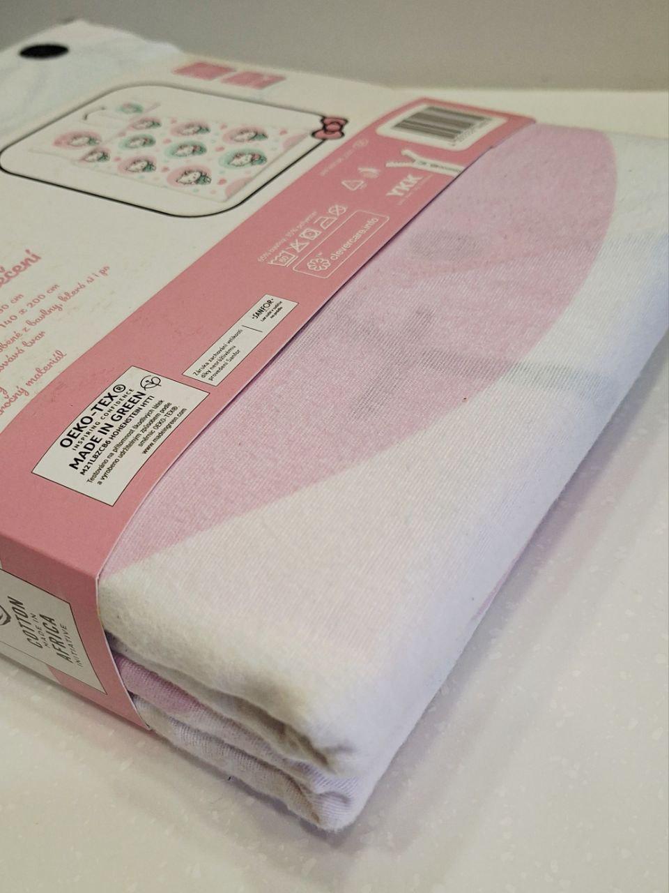 Пододеяло Hello Kitty из фланели 140х200 см с наволочкой 70х90 см (1682) - фото 3 Пододеяло Hello Kitty из фланели 140х200 см с наволочкой 70х90 см (1682) - фото 3