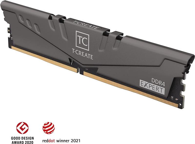 Оперативна пам'ять Team T-Create Expert DDR4 2x8GB/3200 Gray (TTCED416G3200HC16FDC01) - фото 2