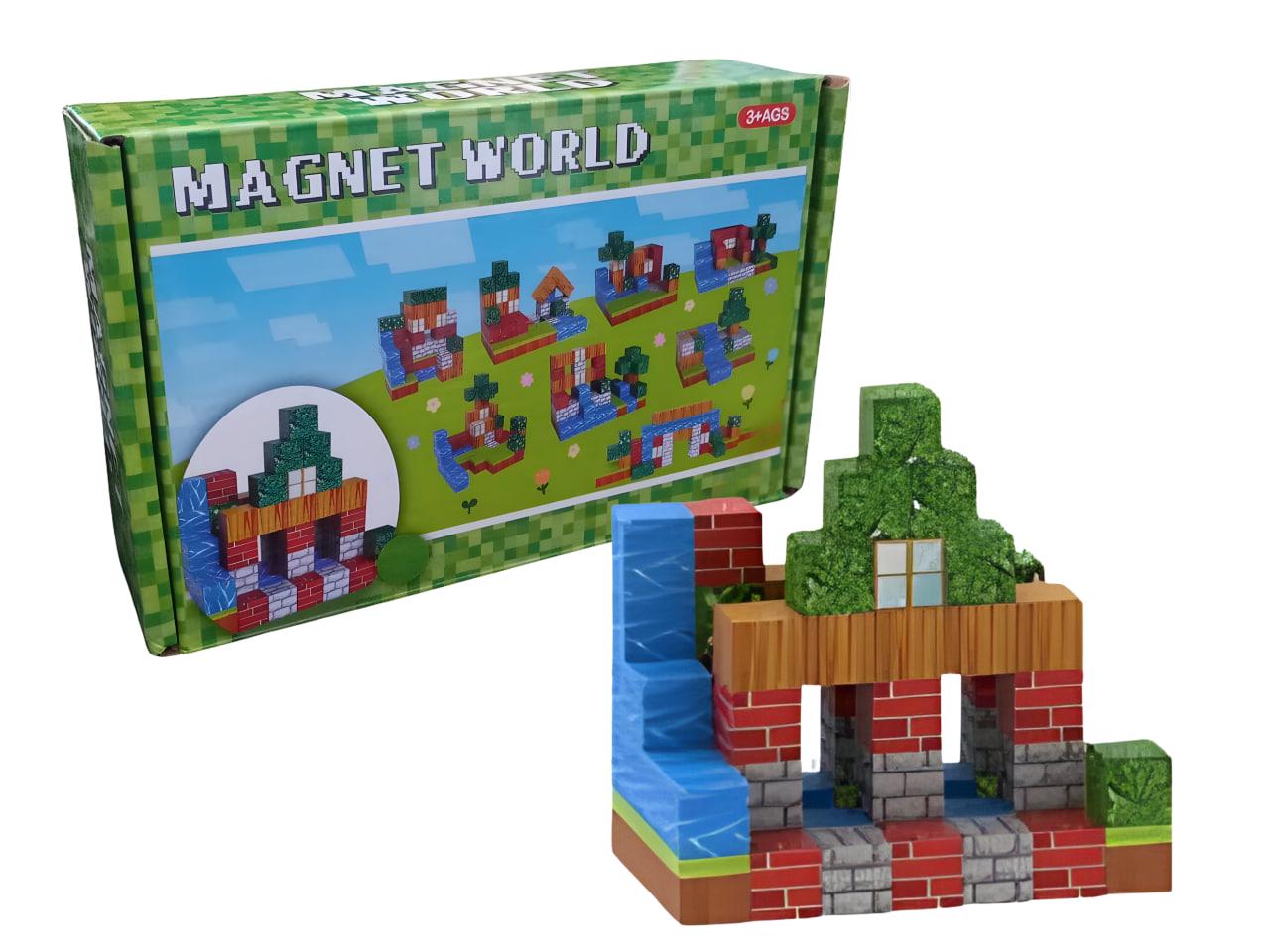 Конструктор магнитный Magnet World Избушка 64 дет. (TB11)