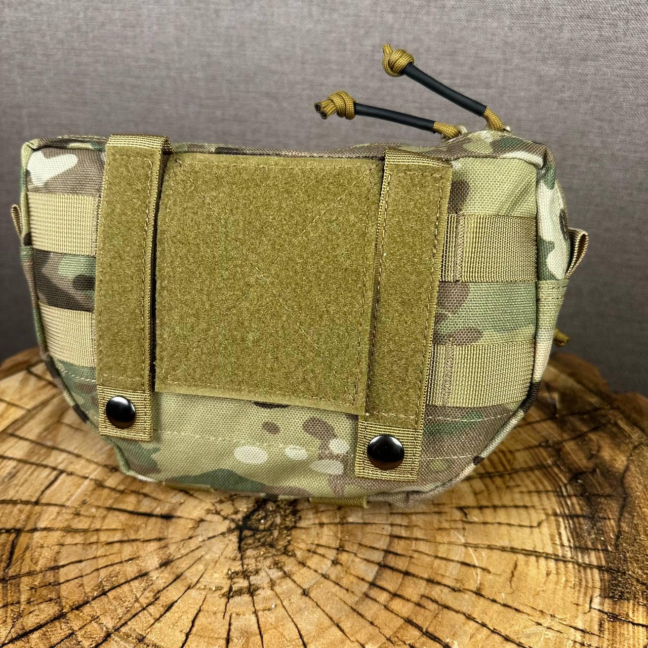 Подсумок напашник на плитоноску с креплением Молле и липучкой Мультикам - фото 8 Подсумок напашник на плитоноску с креплением Молле и липучкой Мультикам - фото 8