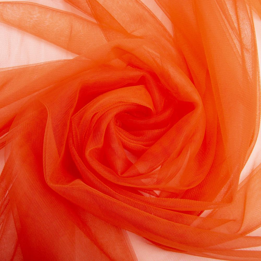 Тканина фатин V-H101 євро 3,0 м Теракот (23699) - фото 1 Тканина фатин V-H101 євро 3,0 м Теракот (23699) - фото 1