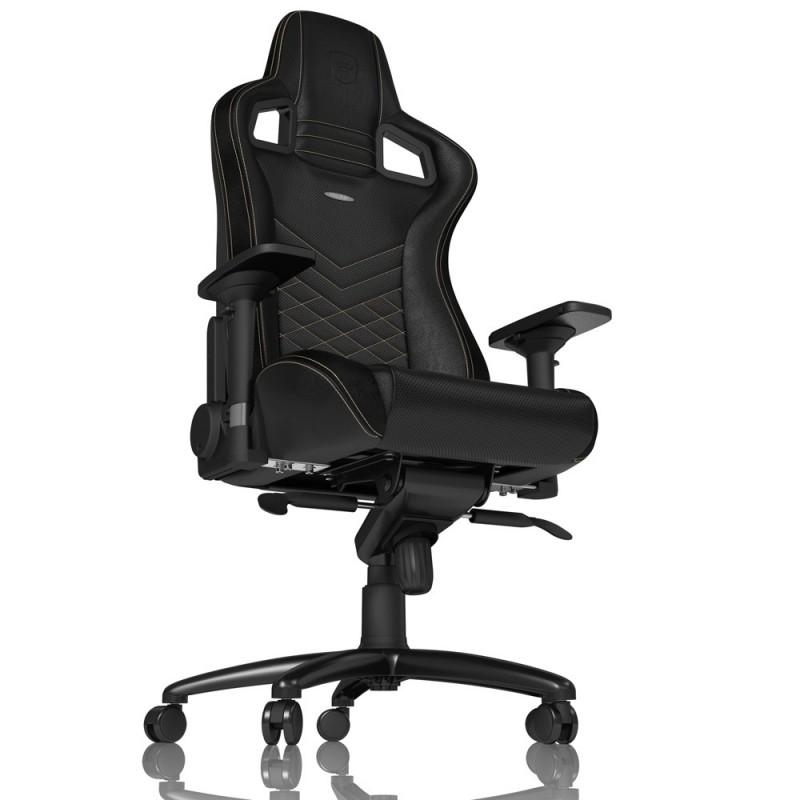 Кресло для геймеров Noblechairs Epic Black/Gold (10307298) - фото 4